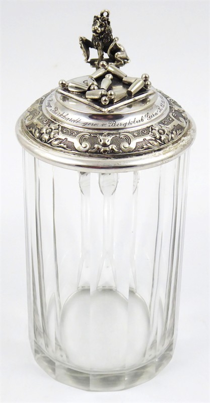 Stříbřený korbel pro hráče kuželek - WMF