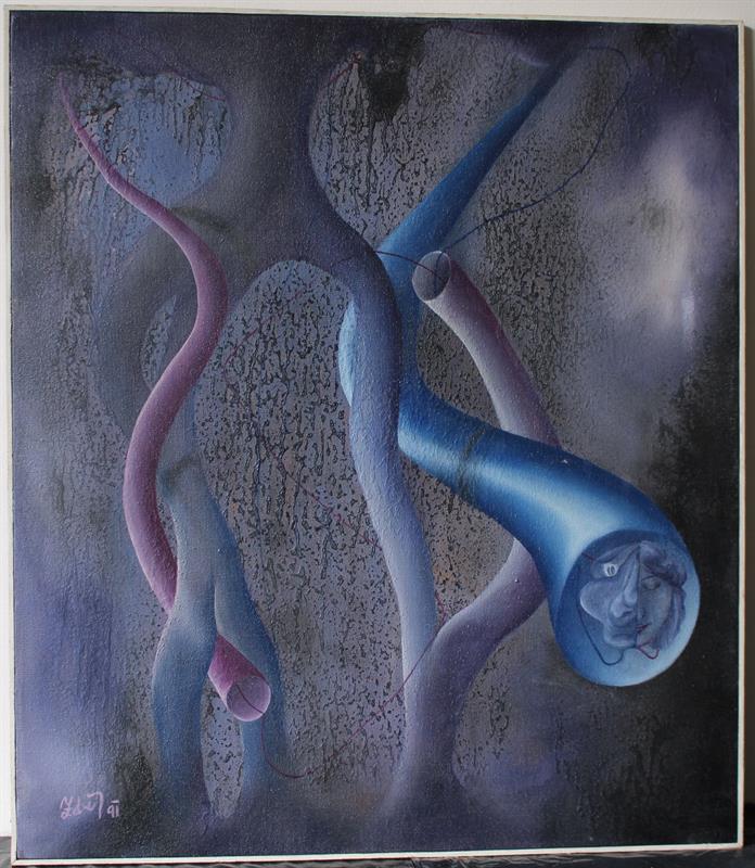 Miloš Zdražil - Labyrint Amos - Olej