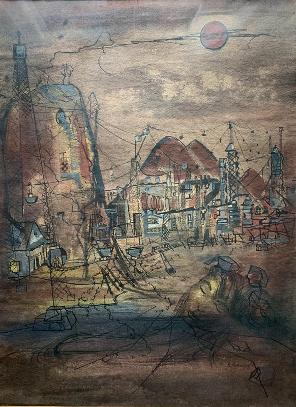 Bedřich Petrovan: Na městské  periferii (1947)