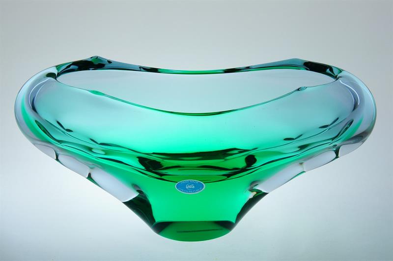 Krásně barevná žardiniéra ze vzorkovny ŽBS, M. KLINGER