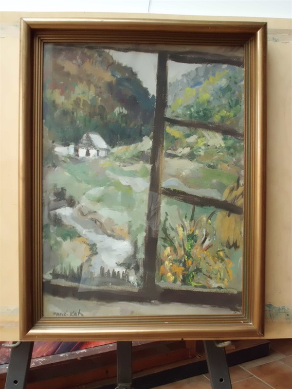 EMMANUEL MANÉ KATZ  1894-1962 KRAJINA V OKNĚ