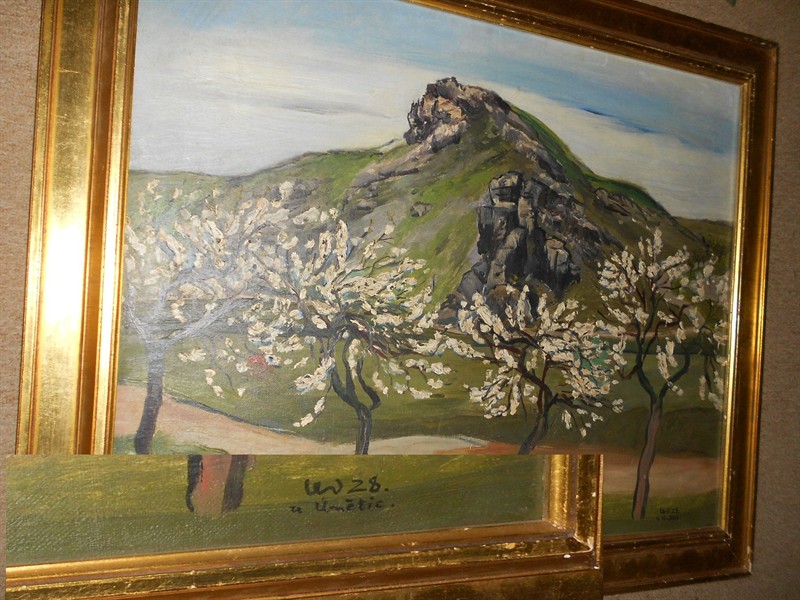 LEV ŠIMÁK , olej 1928 - publikováno v monografii !