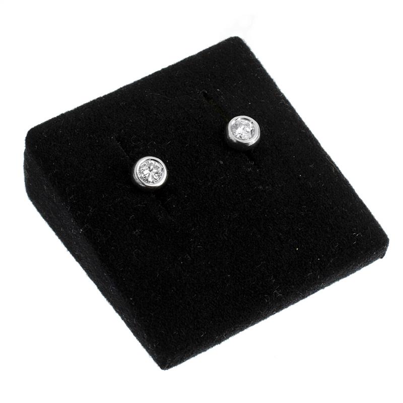 Zlaté náušnice s brilianty