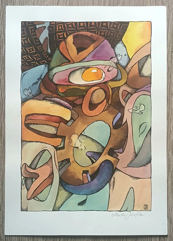 Michal Krofta: Abstrakce.