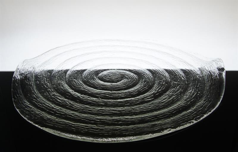 Oválný podnos z kolekce "SPIRÁLA" Pavel PÁNEK Libochovice