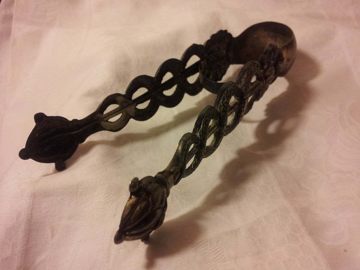 Kleště na  cukr - stříbro