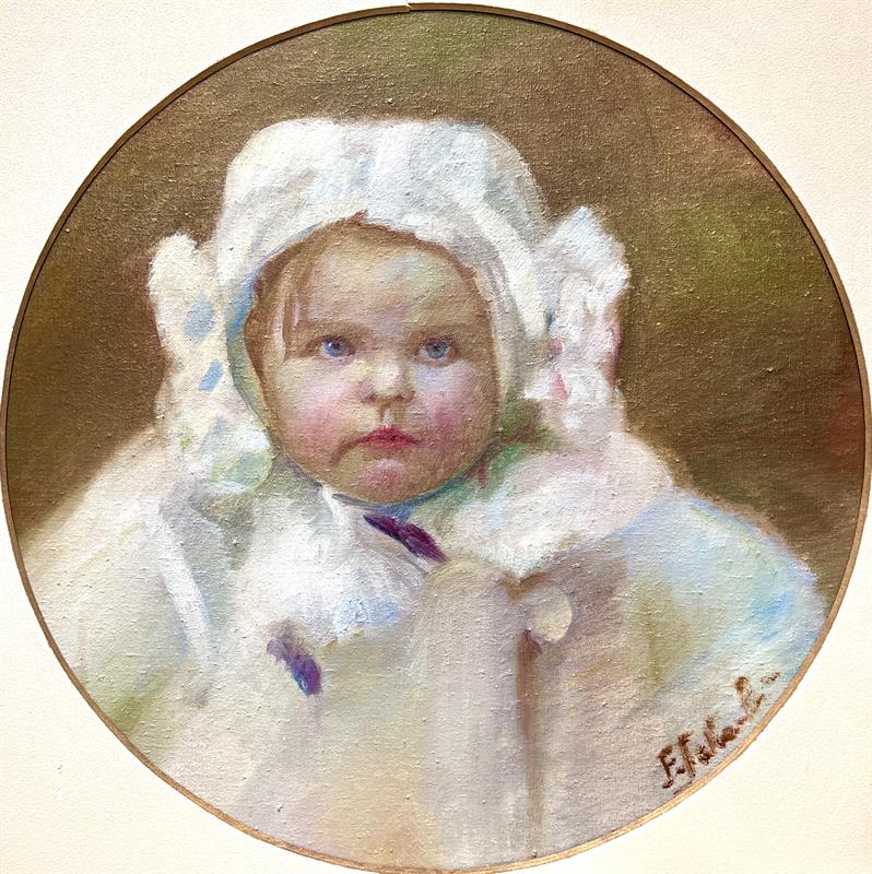 František Jakub: Batole v čepečku (kol.1910)