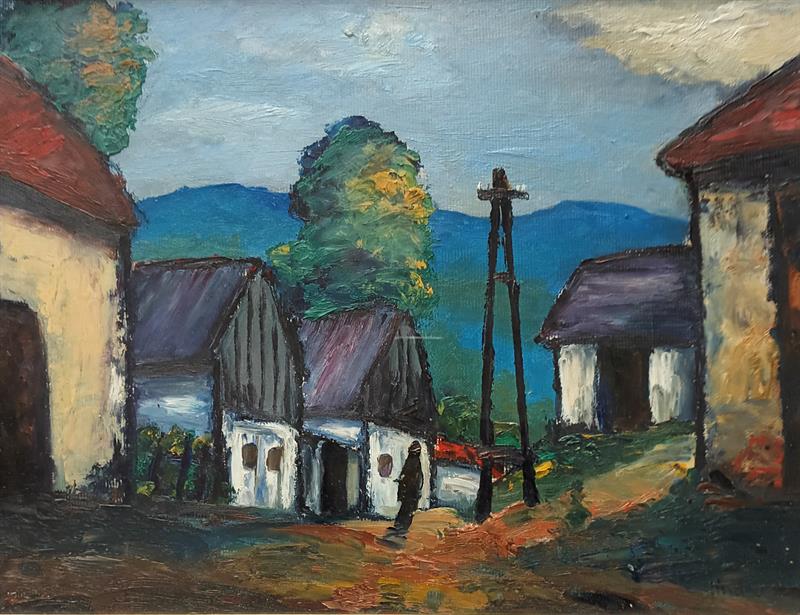 Jindra:Vesnice pod Křemšínem.