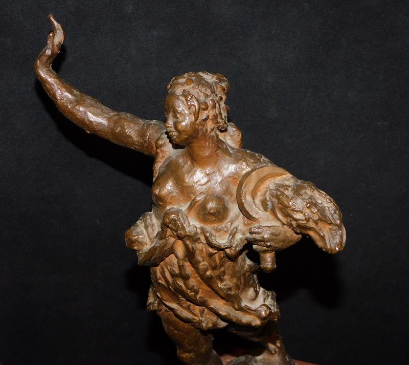 BRONZ - NOVÁK, 50 cm výška, perfektní stav