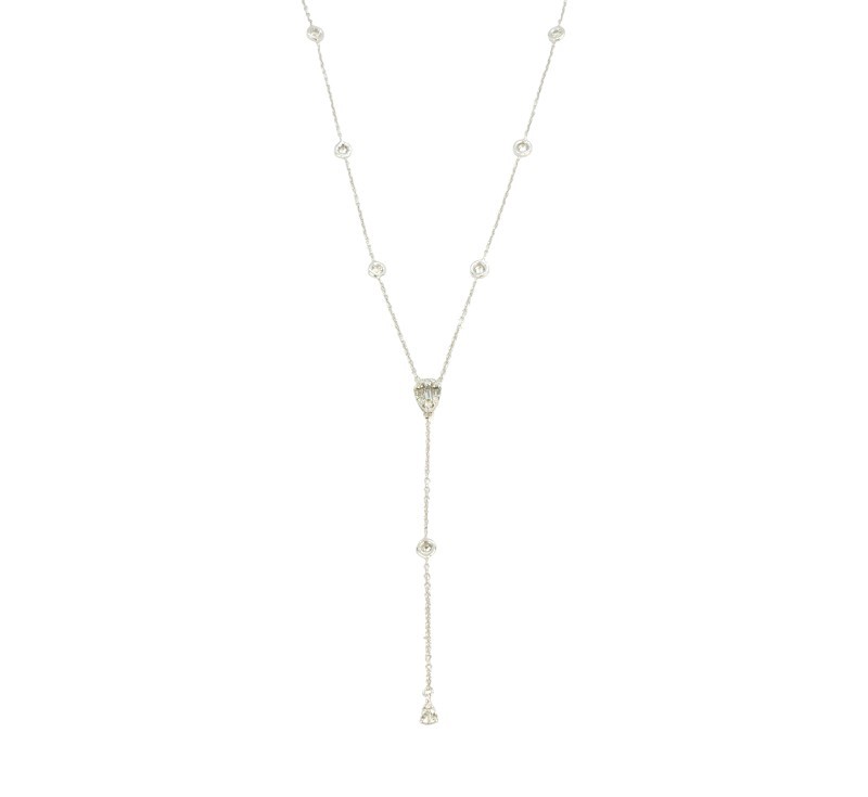 Zlatý náhrdelník s diamanty