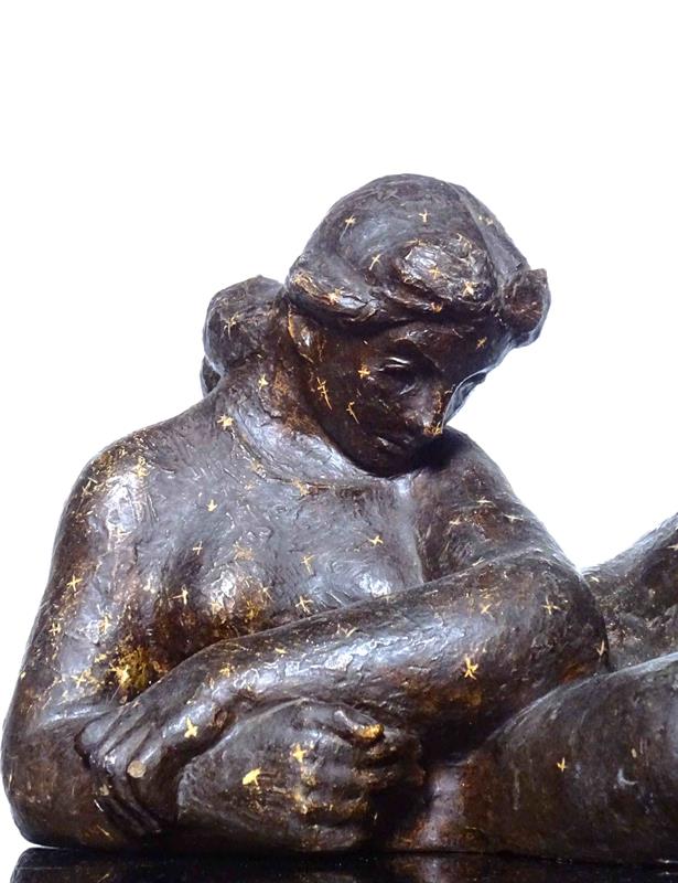 Ležící akt, Fr. MENTLÍK, 1958