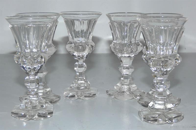 Souprava Bidermeier likérových sklenic