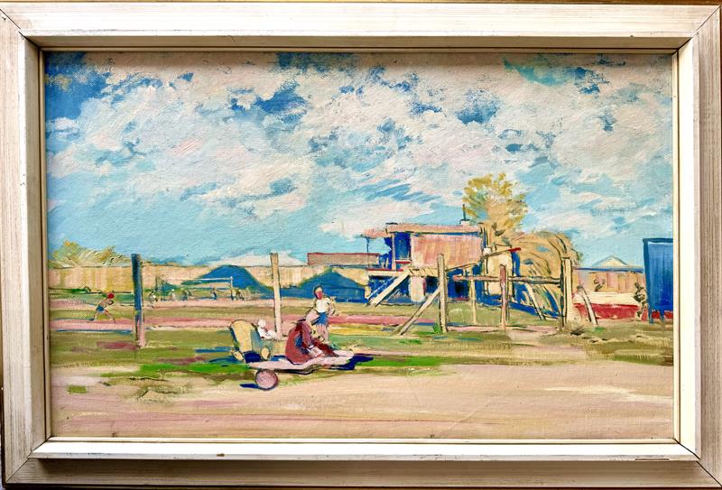 Václav Knotek Juhas: 1.Hřiště / 2.Podzim (XLformát