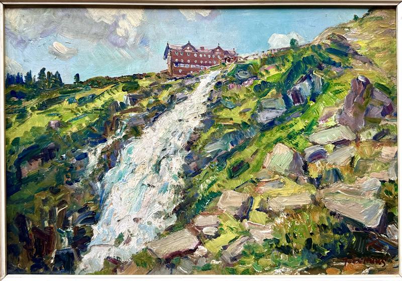 Joža Mikš: “Labská bouda a vodopád”