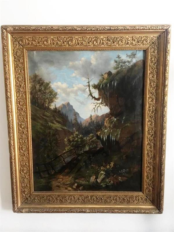 F. A. FEILHAMMER, Romantická krajina