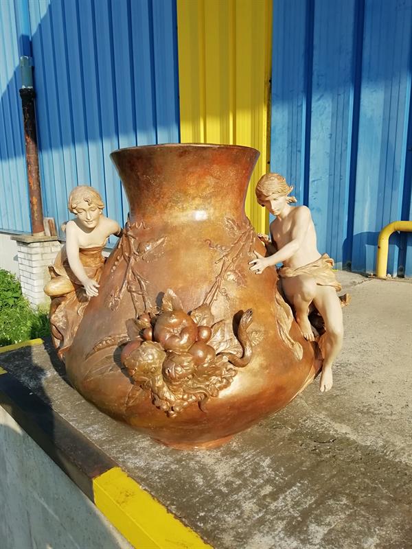 Váza Goldscheider Wien