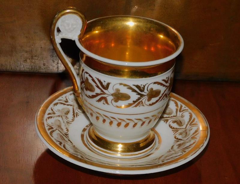 Šálek s podšálkem, Slavkov ? K. Vary ?