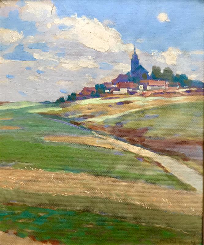 Miroslav Nový: Pohled na vesnici