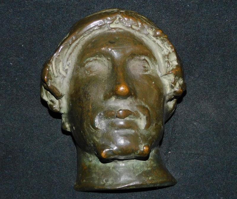 MYSLBEK - SVATÝ VÁCLAV, bronz