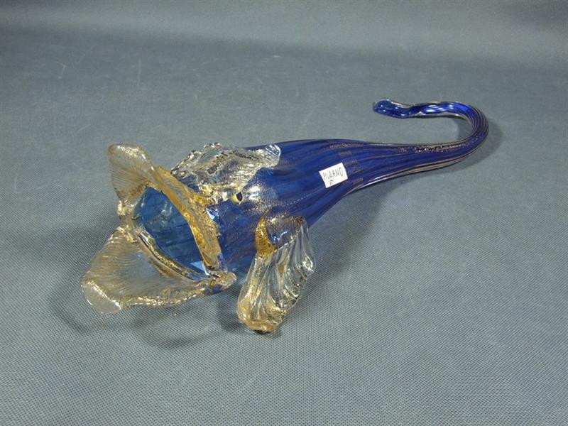 Ryba Murano, rok cca 1920, 42cm