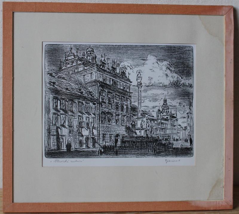 Karel Březina - Plzeňská radnice