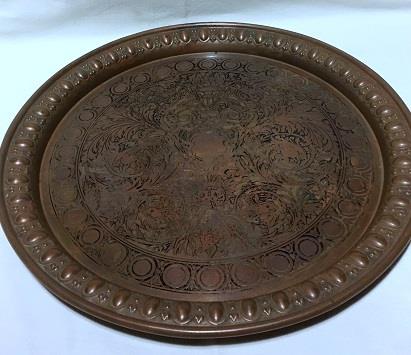 Pseudorenesanční měděný tác