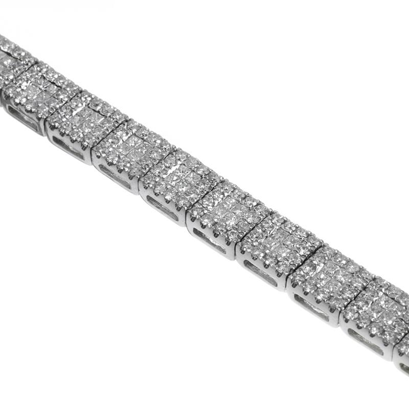 Zlatý briliantový náramek