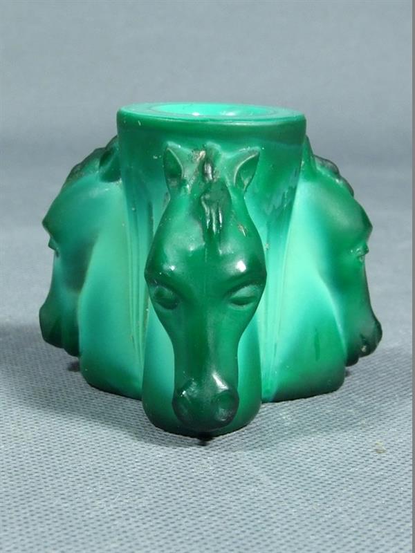 Svícen s koňmi Ingrid,staré,v 5,3cm