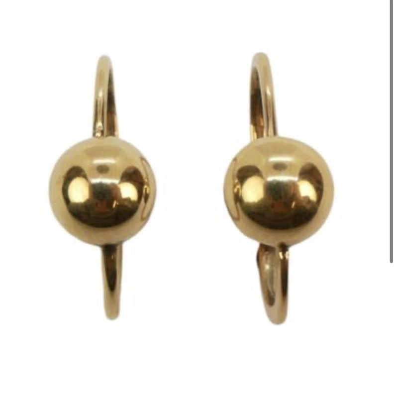 Starožitné dětské náušnice