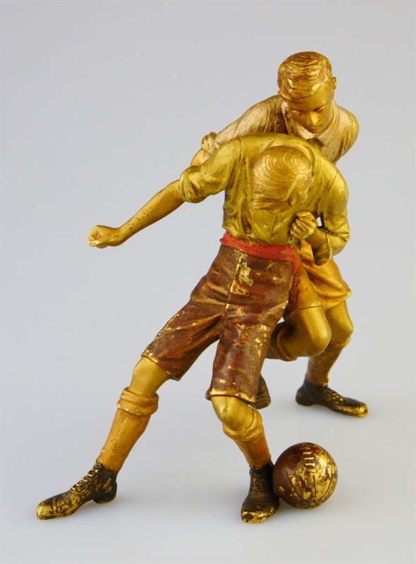 Bronzové sousoší fotbalistů - vídeňský bronz