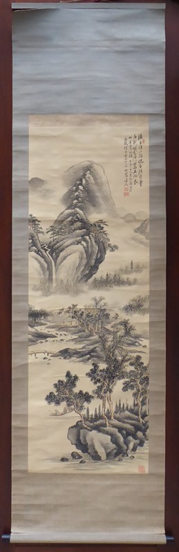 Závěsný čínský svitkový obraz