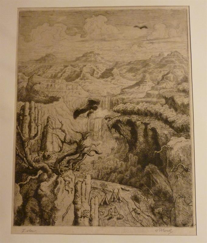 V. Silovský grafika