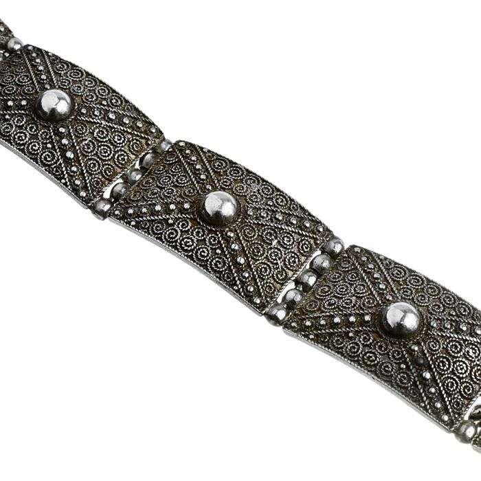 Stříbrný náramek T. Fahrner