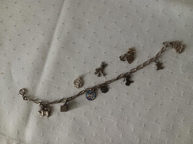 Náramek "Žebrák " stříbro