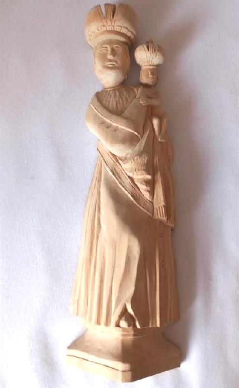 Příbramská Madona bez polychromie