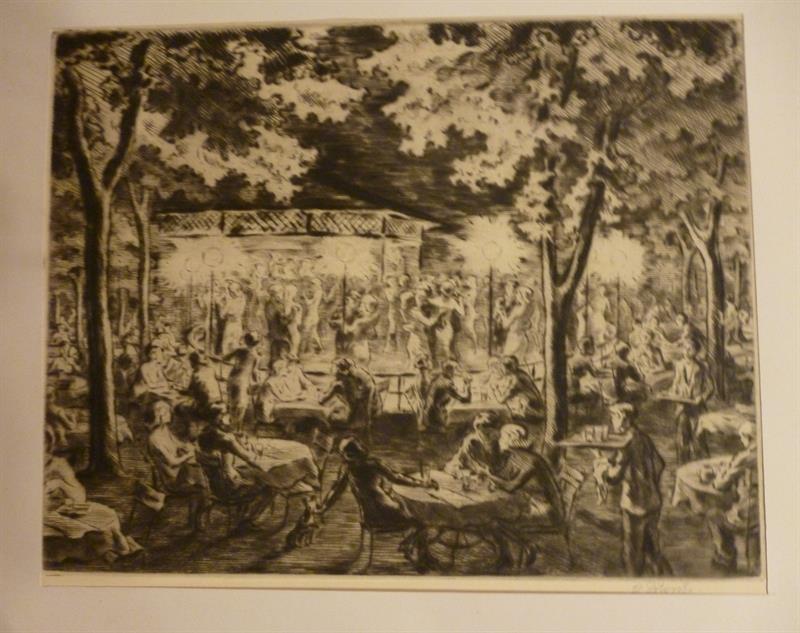 V. Silovský grafika