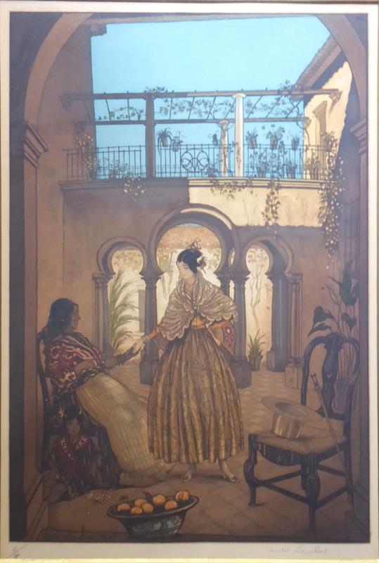 André Lambert (1884-1967) - Věštění osudu z ruky