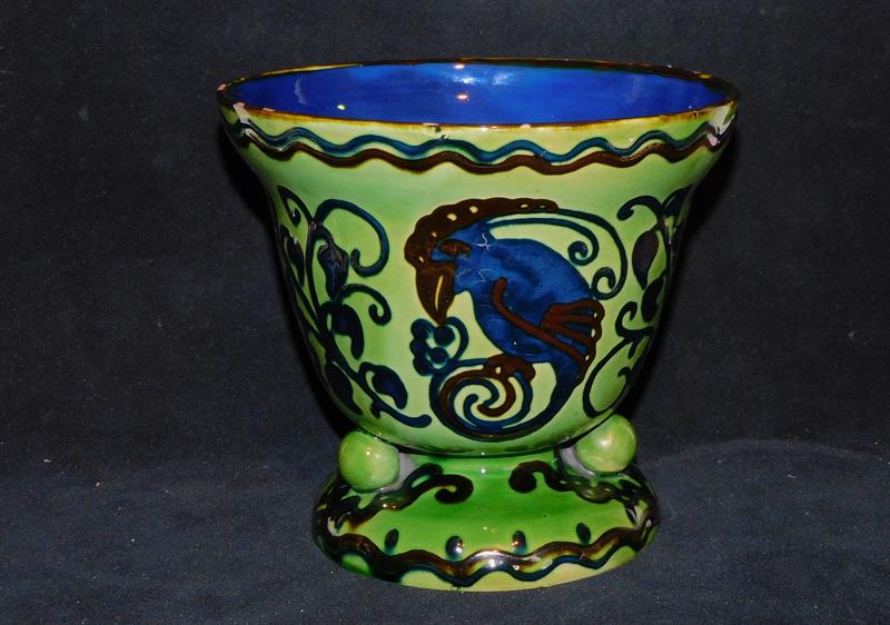 VÁZA ART DECO - KANDERN, Laeuger, Německo.