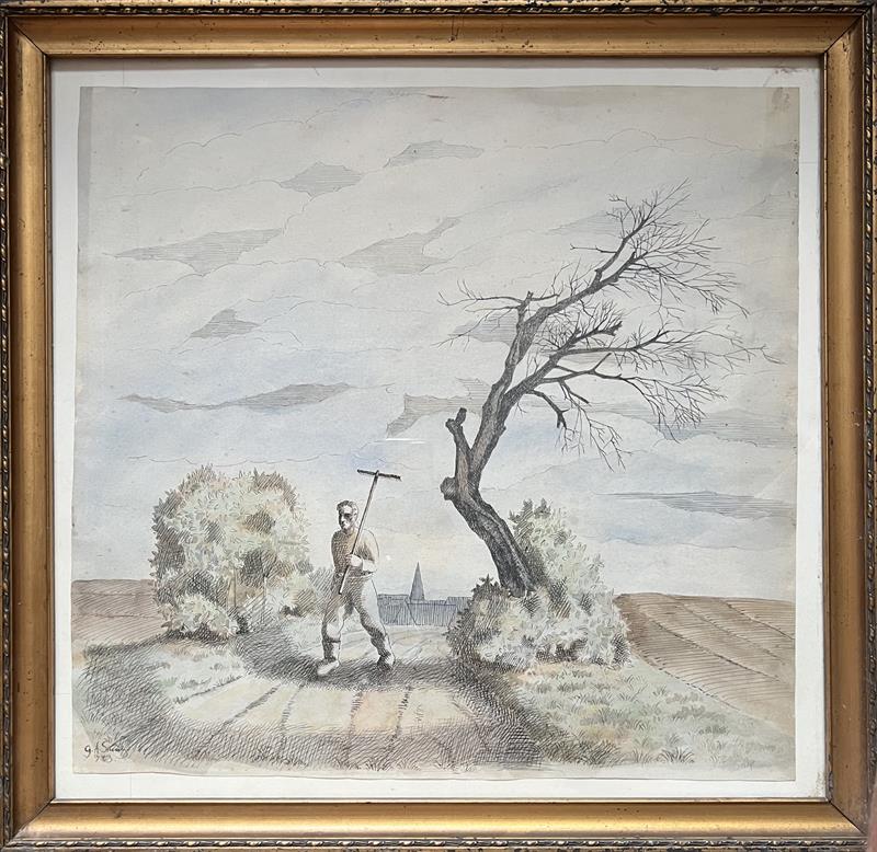 Schulz Günther Albert: Auf dem Feld/ Na poli