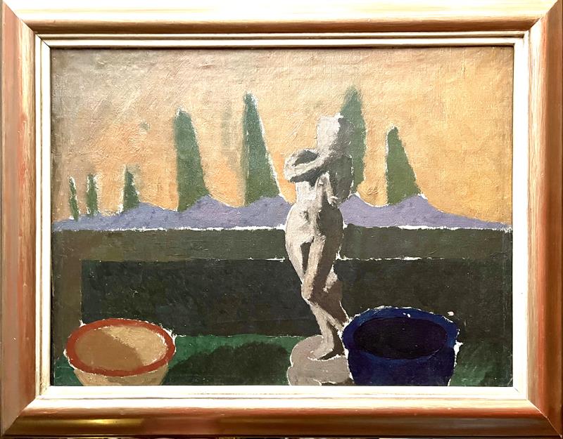 Študentová-Ježková Sylva : Surealistická kompozice/Krajina