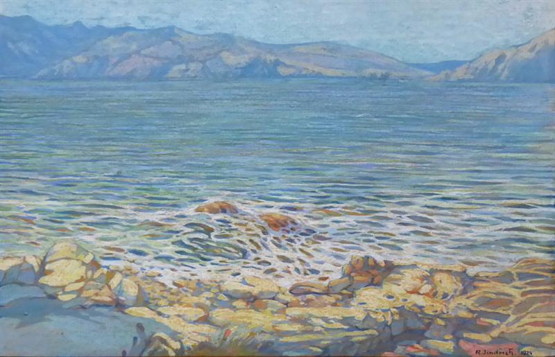 Rudolf Jindřich - Na mořském pobřeží Jadranu