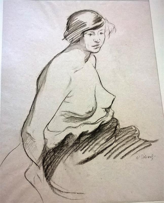 V. Silovský - kresba