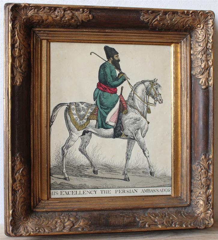 Richard Dighton - Mirza Abdul Hassan Khan Ilci - 1819