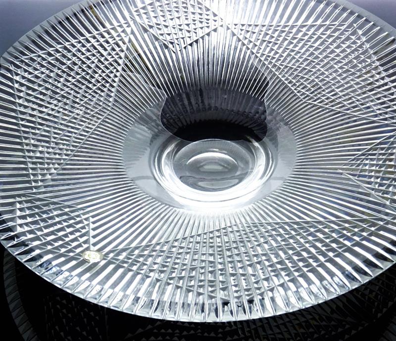 Žahour Vladimír, broušená mísa 60. léta