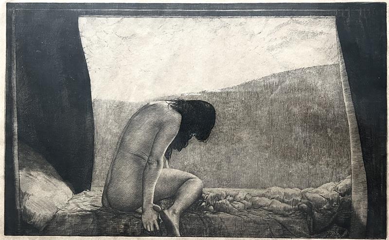 Joseph Uhl: Opuštěná (“Verlassen”)