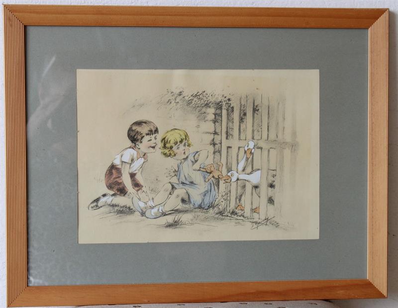 Alfréd Renaudin - Hrající si děti