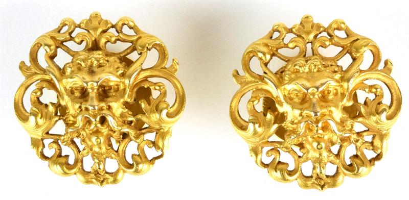 WIESE - PARIS,  PÁR  KNOFLÍKŮ SE ZEL. MUŽÍKEM