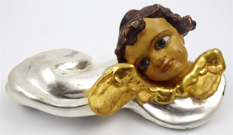 Andílek na stříbrném oblaku