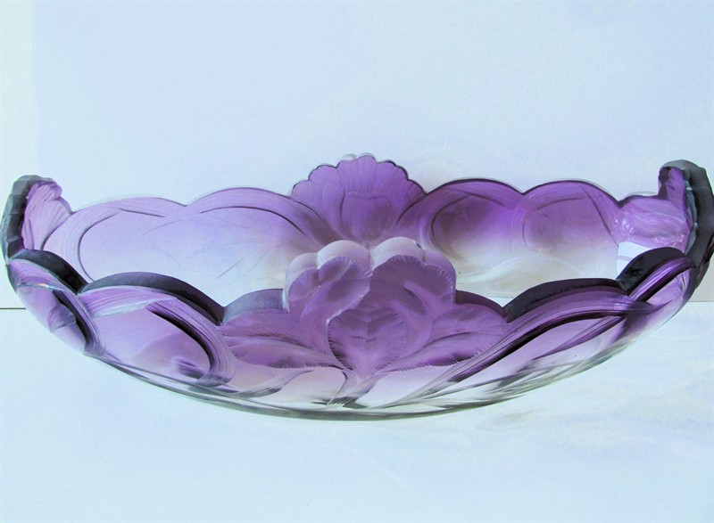 Secesní váza MOSER Karlsbad 38 cm