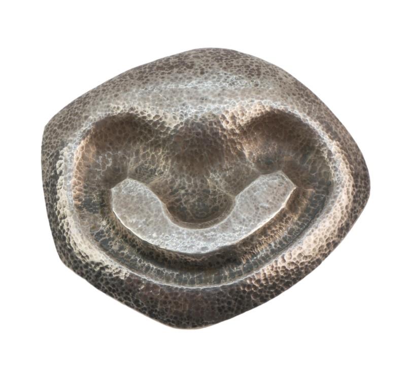 Stříbrná brož Art Brut